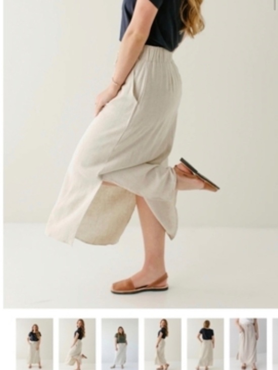 main Street exchange Dresses & Skirts - Mainstreet Exchange Linen Skirt